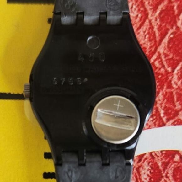 Swatch watch LITTLE SEVEN LB139 1995 Standard Ladies New Old Stock with battery - Picture 5 of 8